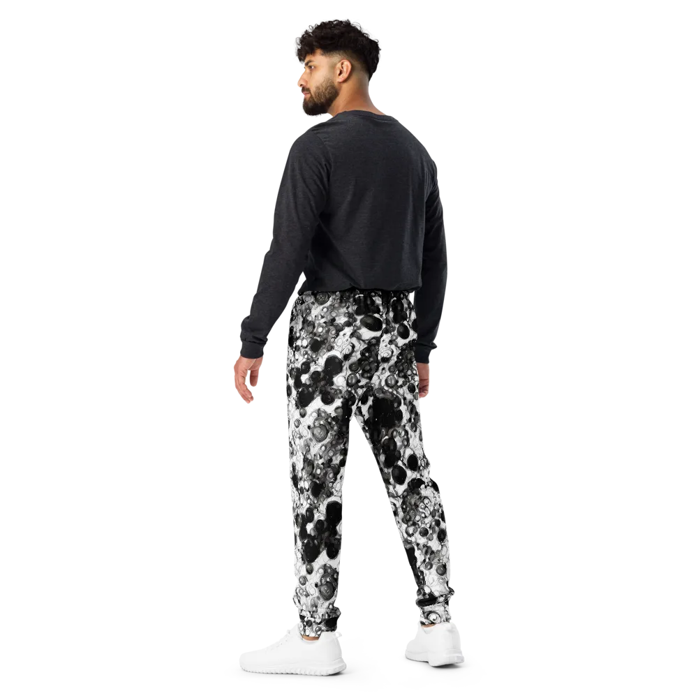 Eclipse Garden on Men's Joggers — Back