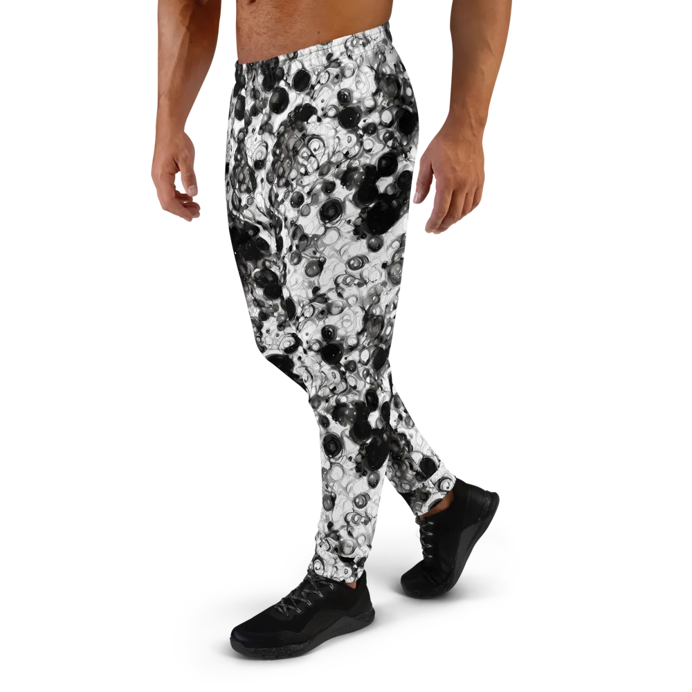 Eclipse Garden on Men's Joggers — Left