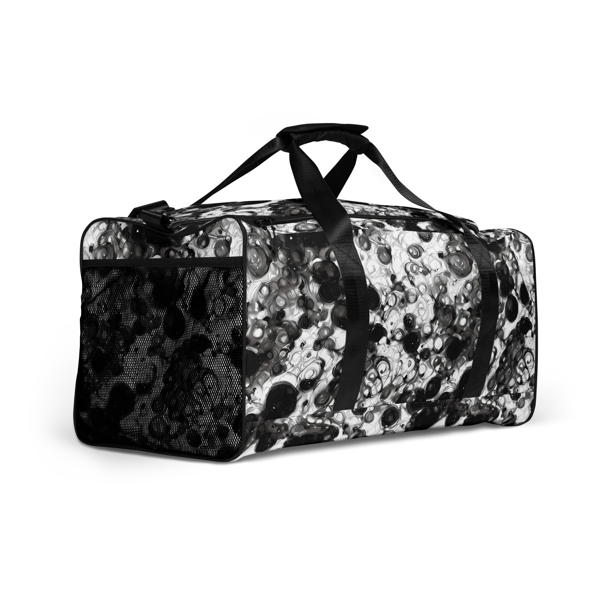 Eclipse Garden on Duffle Bag — Right Front