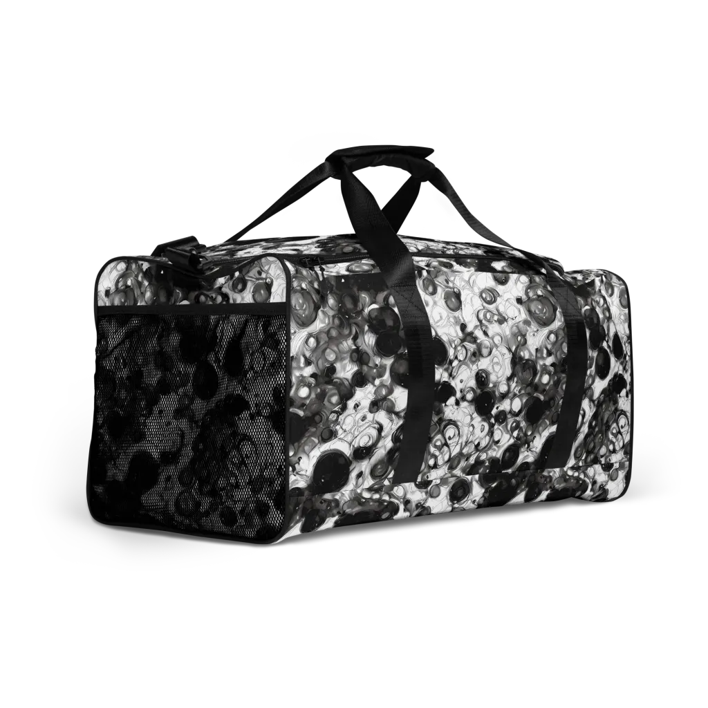 Eclipse Garden on Duffle Bag — Right Front