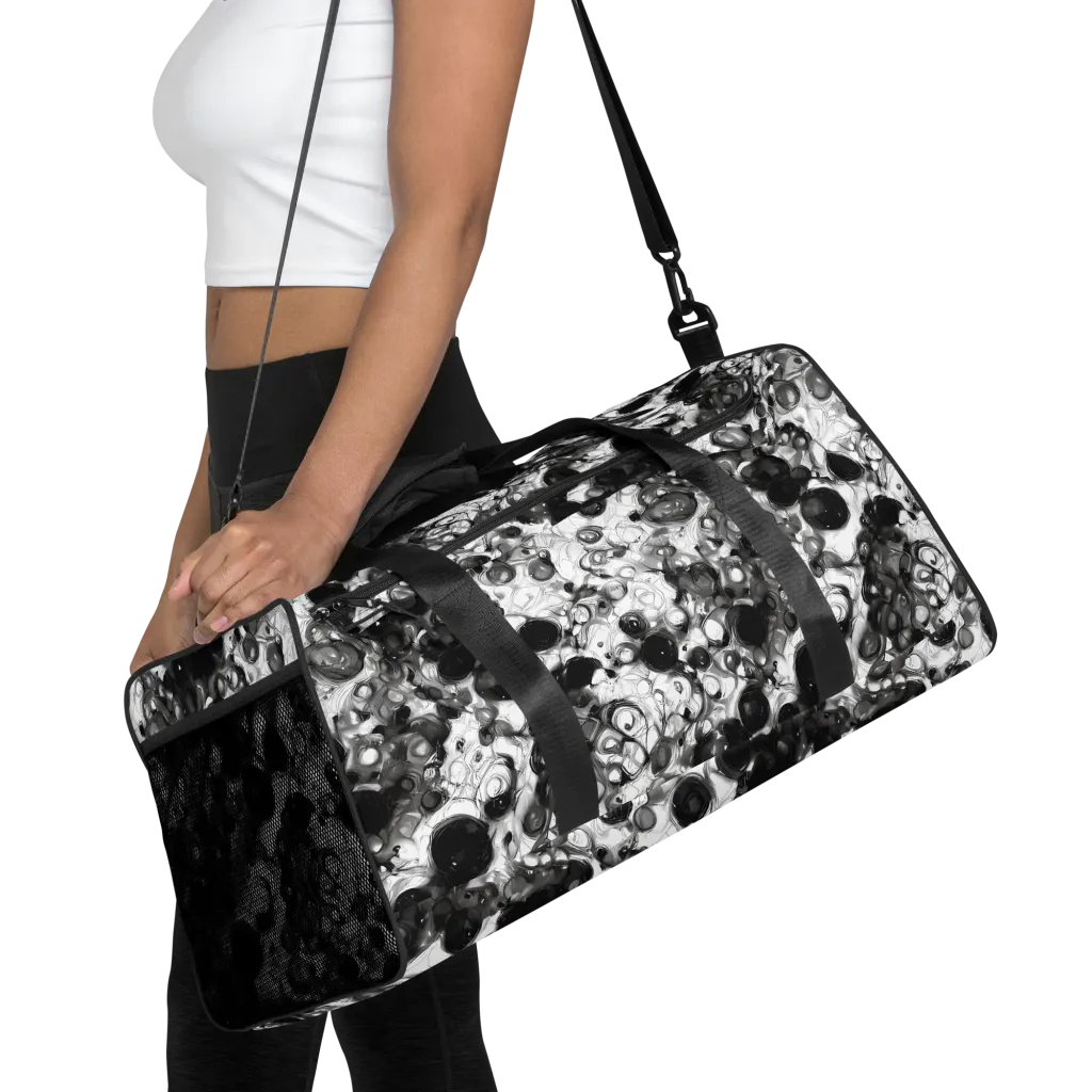 Eclipse Garden on Duffle Bag — Front