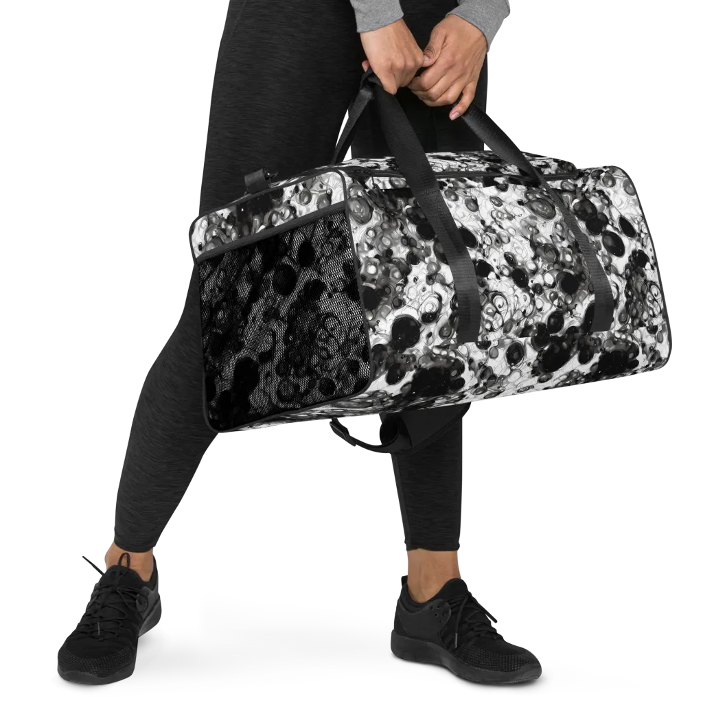 Eclipse Garden on Duffle Bag — Right Front