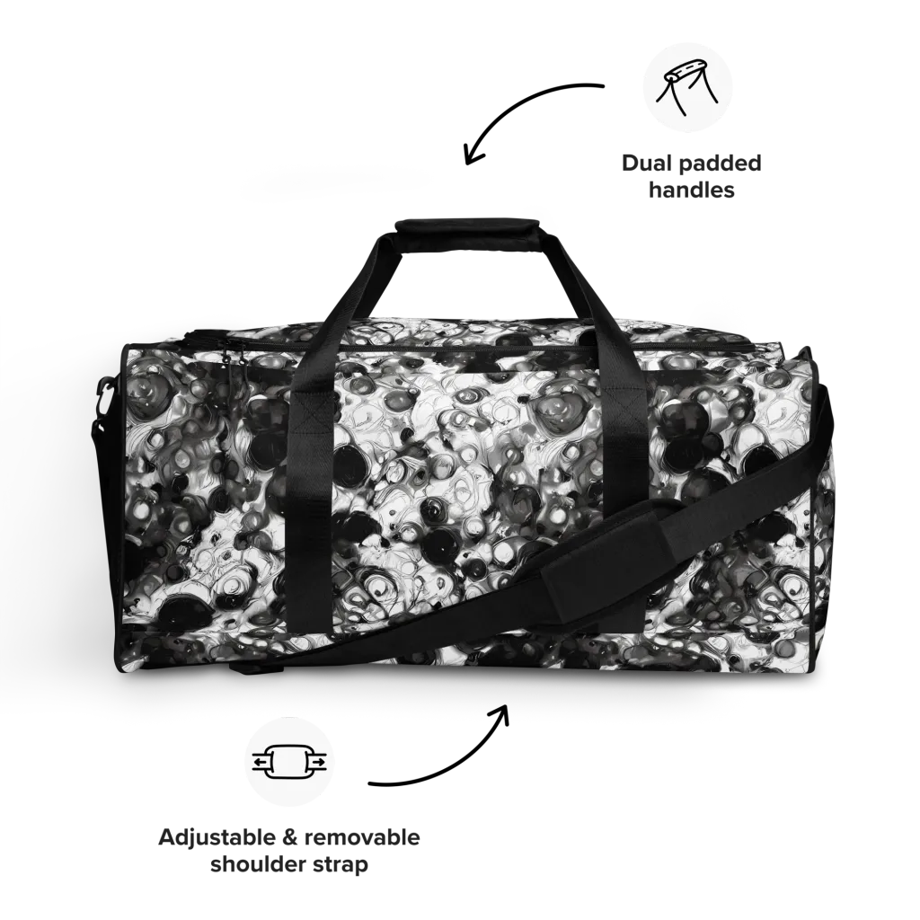 Eclipse Garden on Duffle Bag — Front
