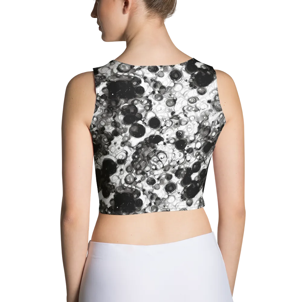 Eclipse Garden on Crop Top — Back
