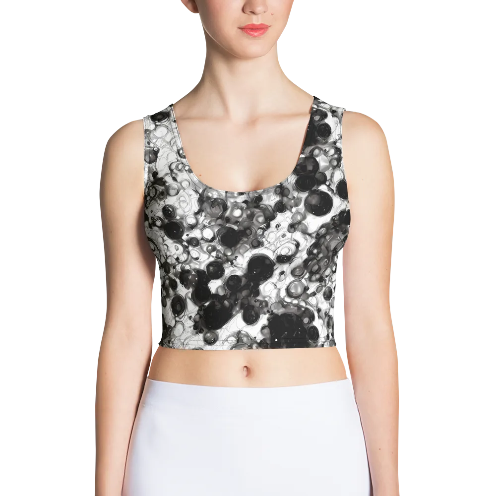Eclipse Garden on Crop Top — Front