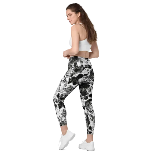 Eclipse Garden on a Leggings with Pockets