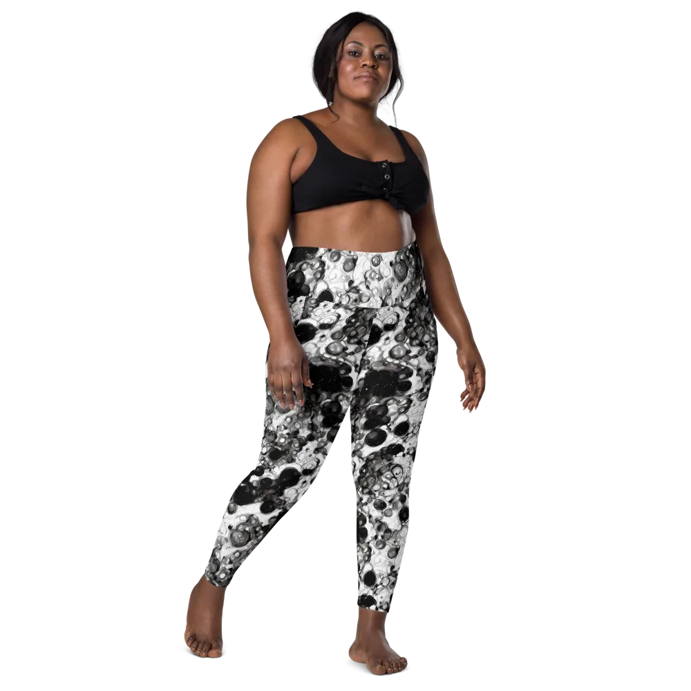 Eclipse Garden on Leggings with Pockets — Front