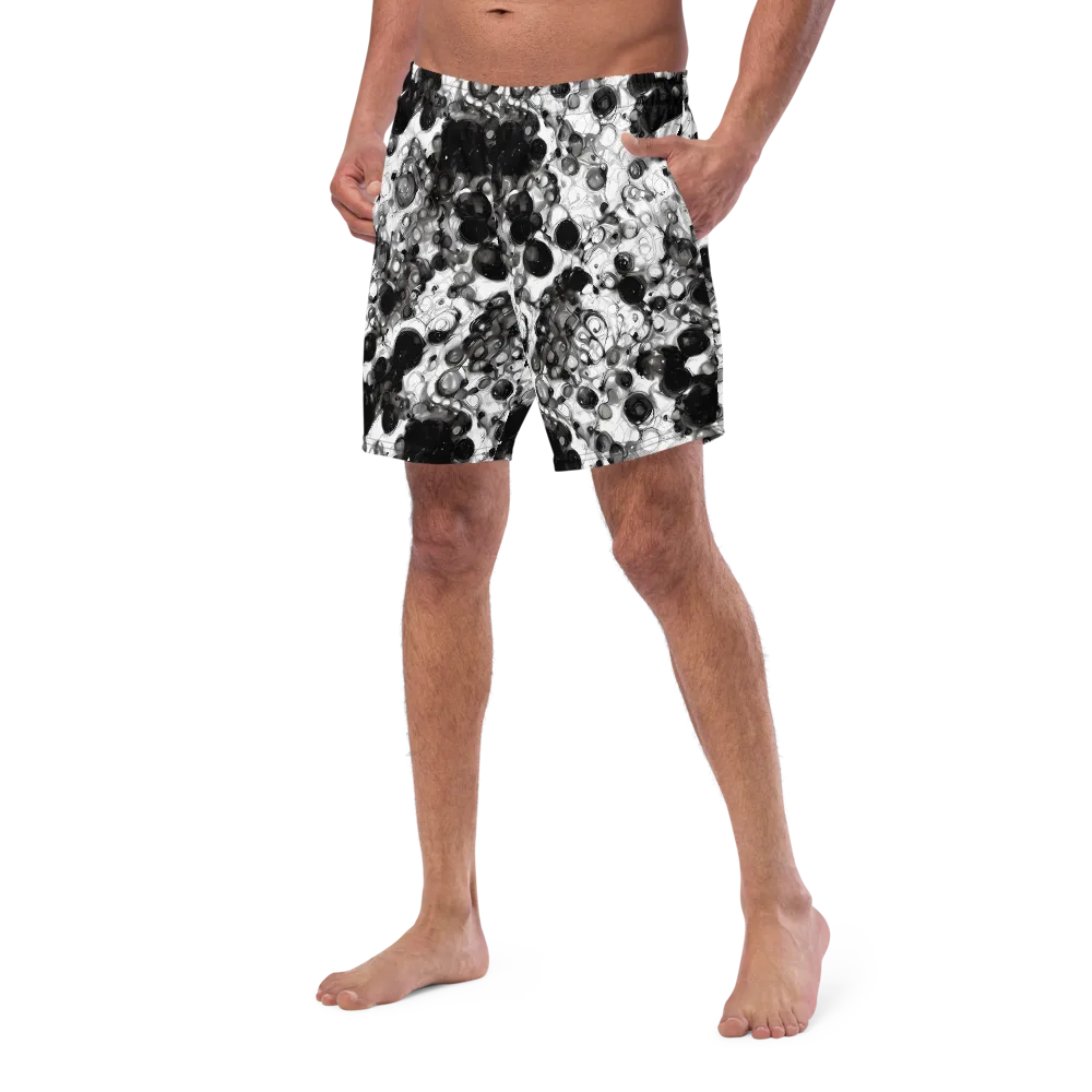 Eclipse Garden on Swim Trunks — Left Front