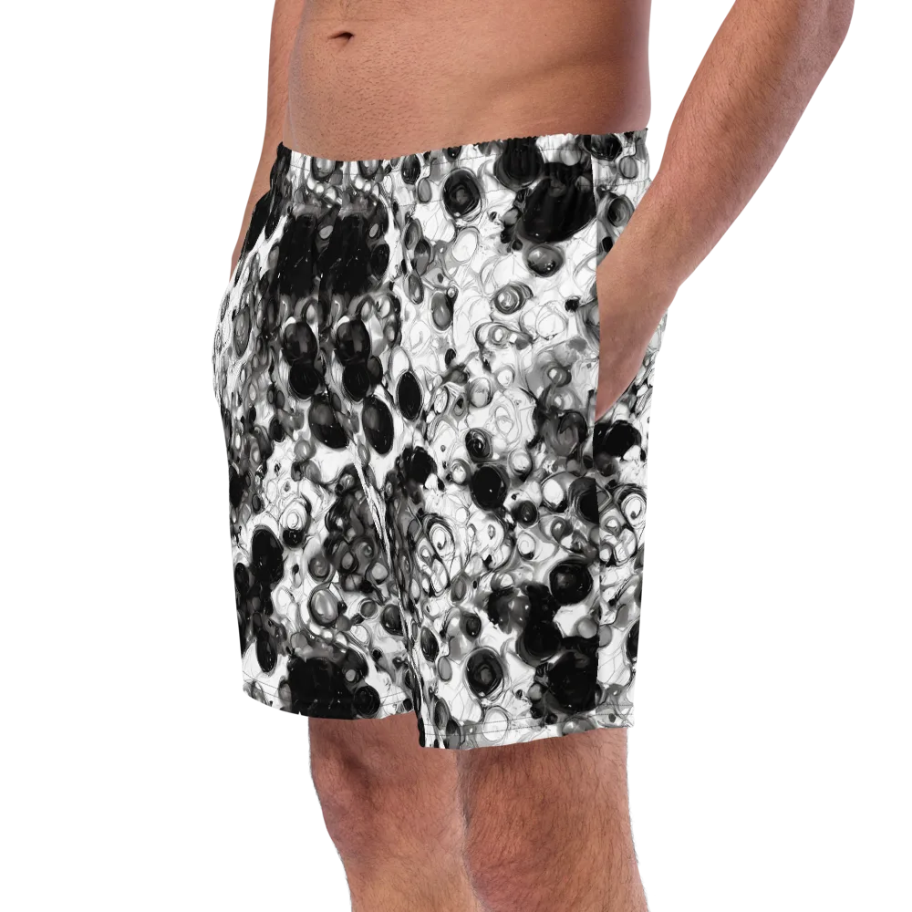 Eclipse Garden on Swim Trunks — Left Front