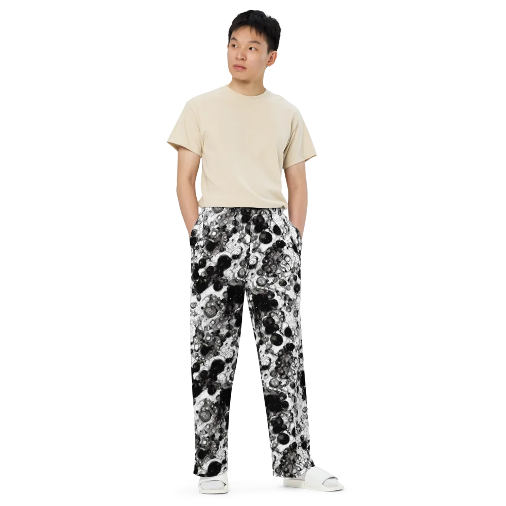 Eclipse Garden on Wide-Leg Pants — Front