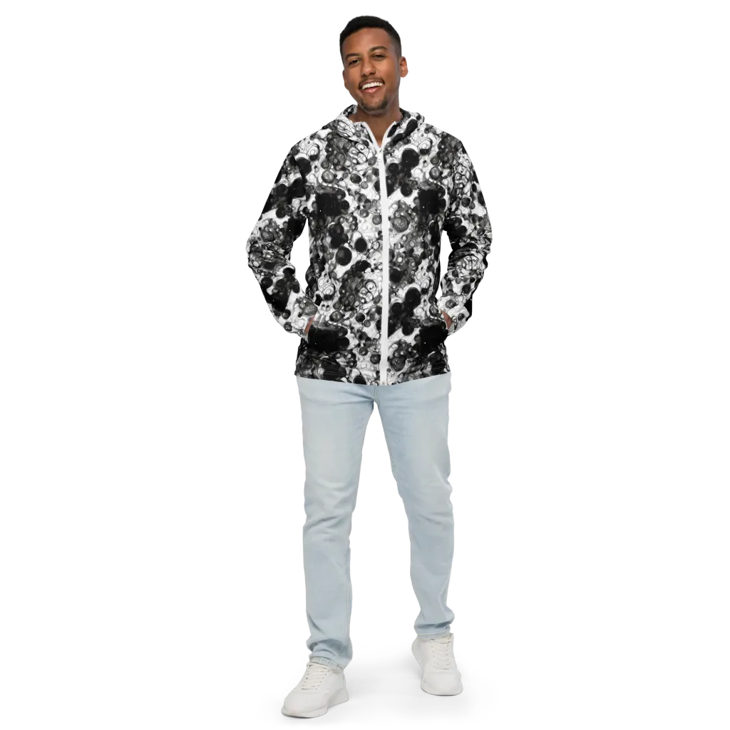 Eclipse Garden on Men's Windbreaker — Front