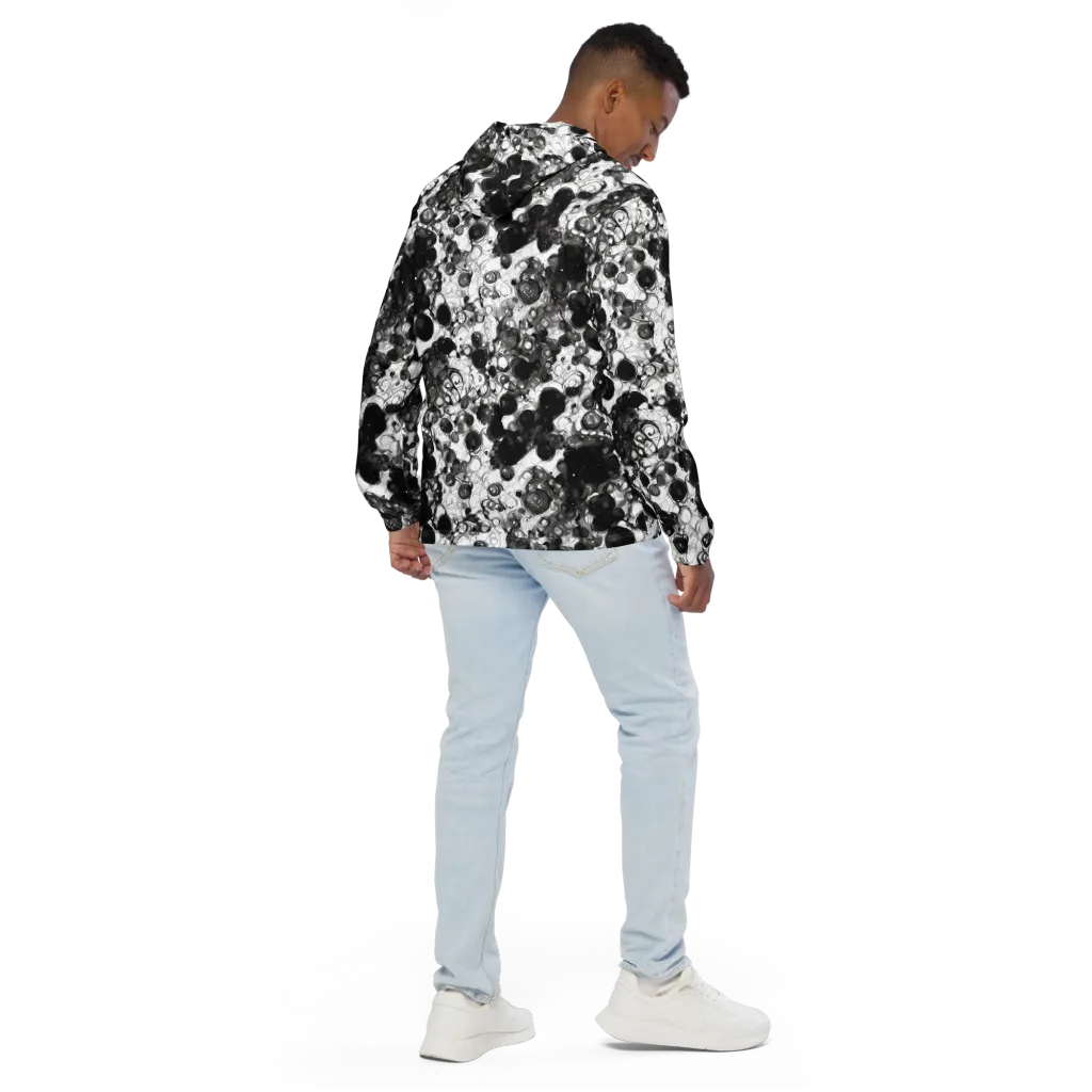Eclipse Garden on Men's Windbreaker — Back