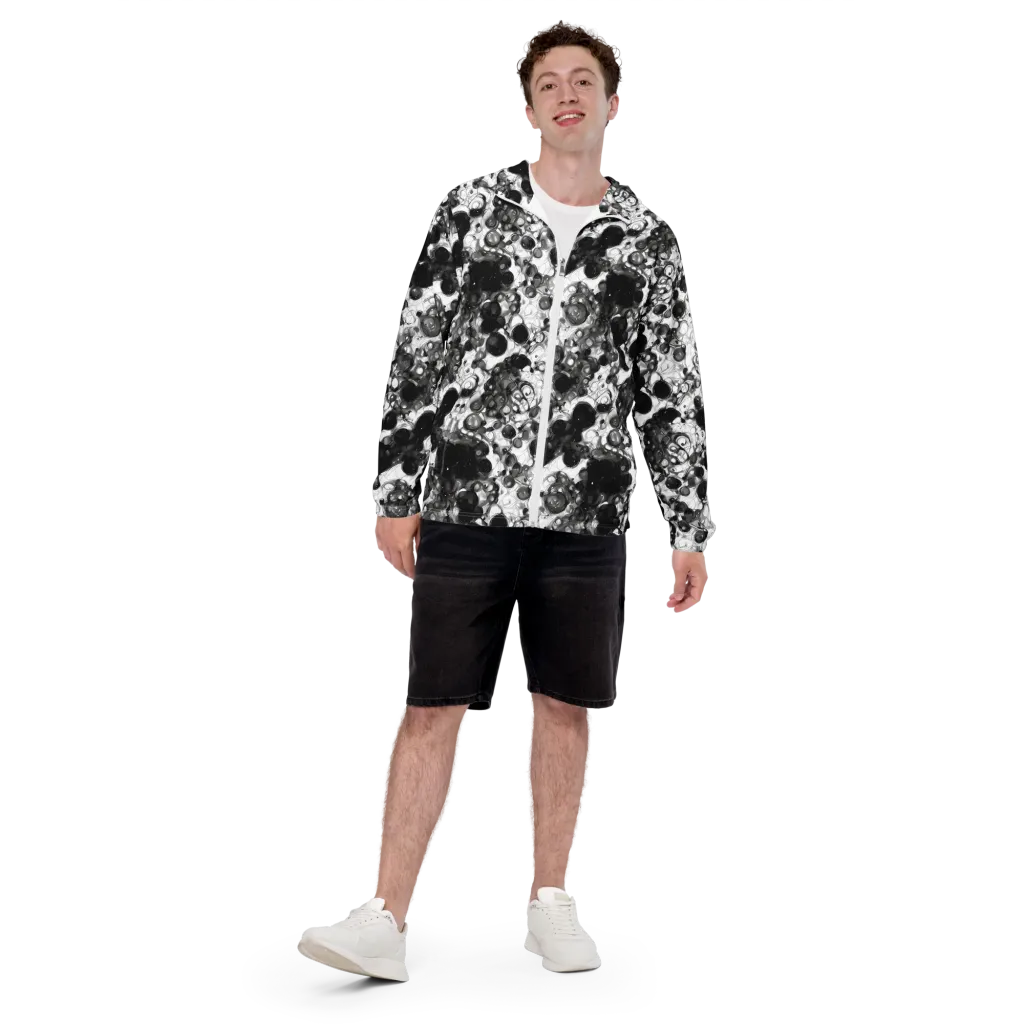 Eclipse Garden on Men's Windbreaker — Front