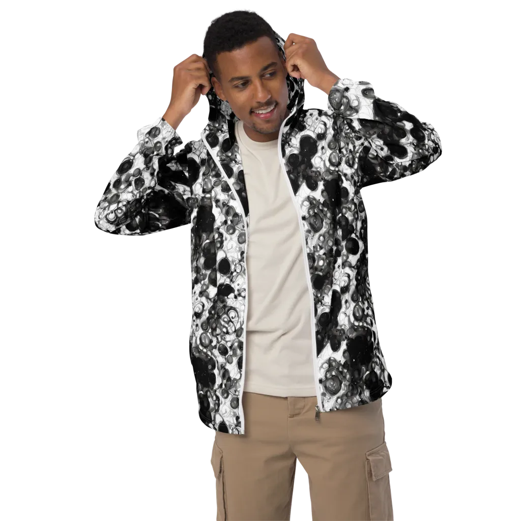 Eclipse Garden on Men's Windbreaker — Front