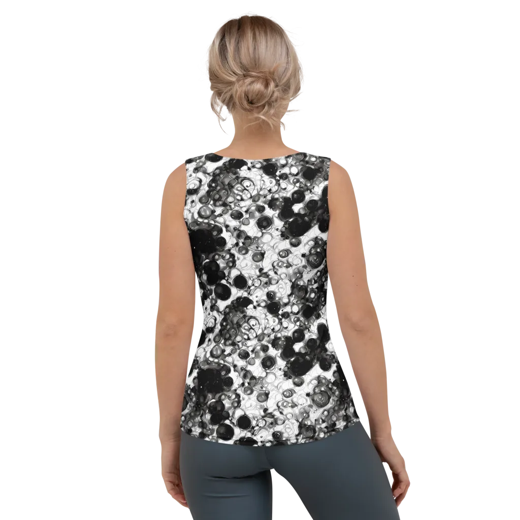 Eclipse Garden on Women's Tank Top — Back