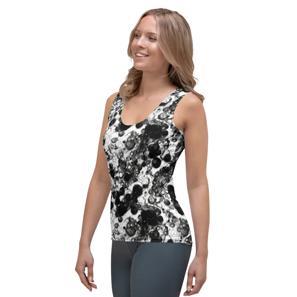 Eclipse Garden on Women's Tank Top — Left Front
