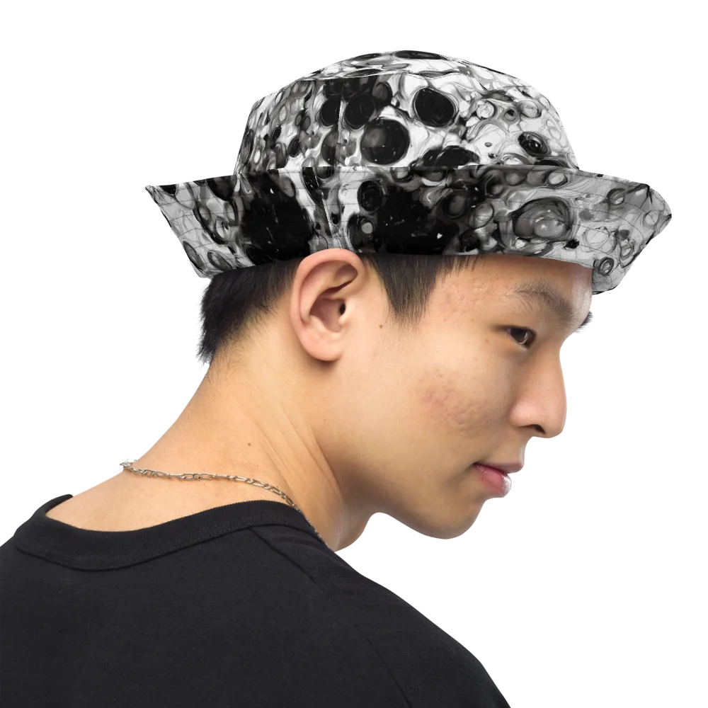 Eclipse Garden on Reversible Bucket Hat — Right Outside