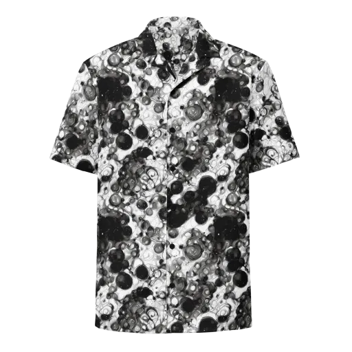 Eclipse Garden on a Button Shirt