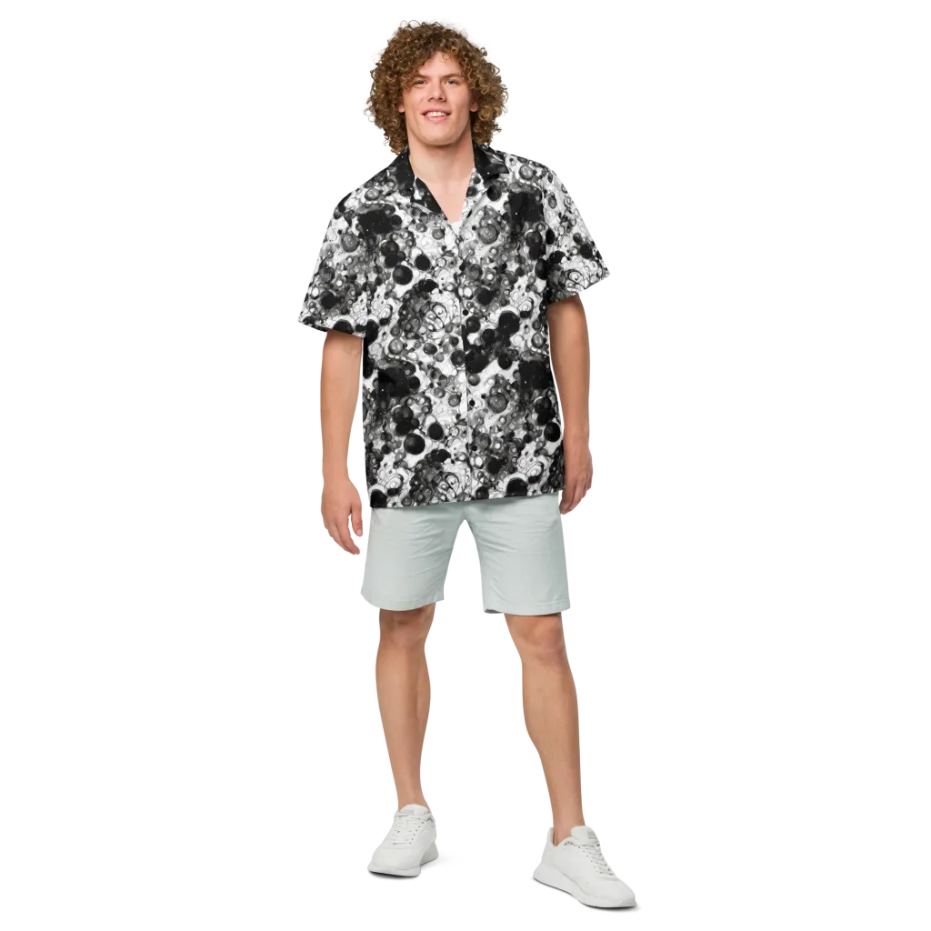 Eclipse Garden on Button Shirt — Front