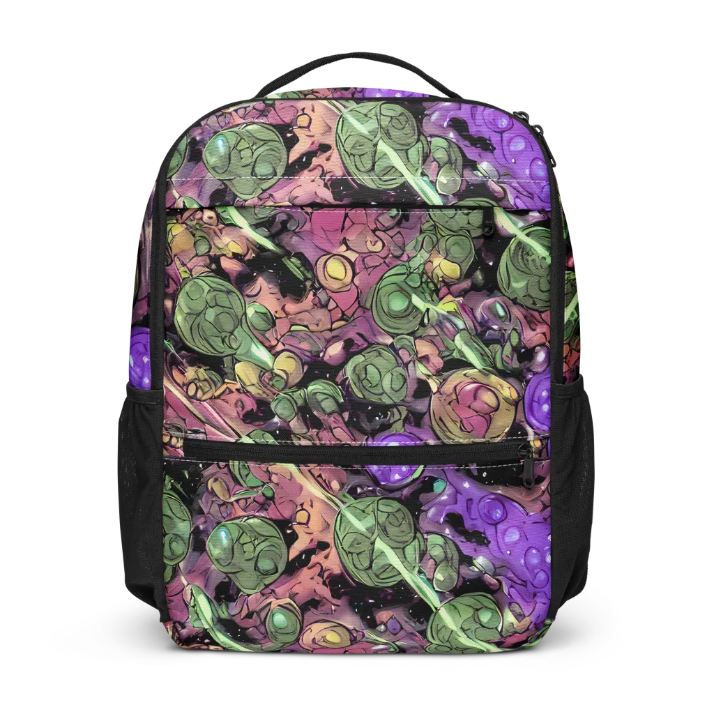 Violet Organica on Utility Backpack — Front