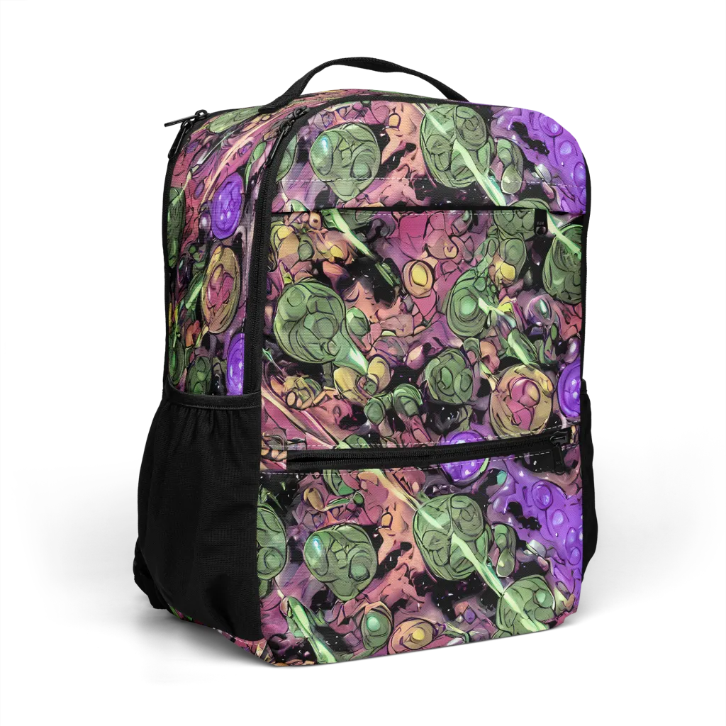 Violet Organica on Utility Backpack — Right Front