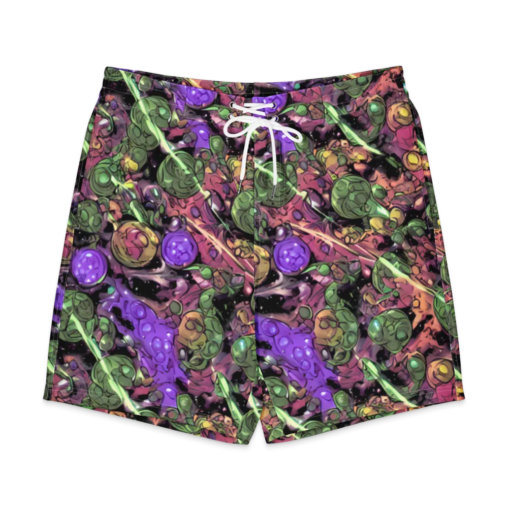 Violet Organica on Men's Board Shorts — Front
