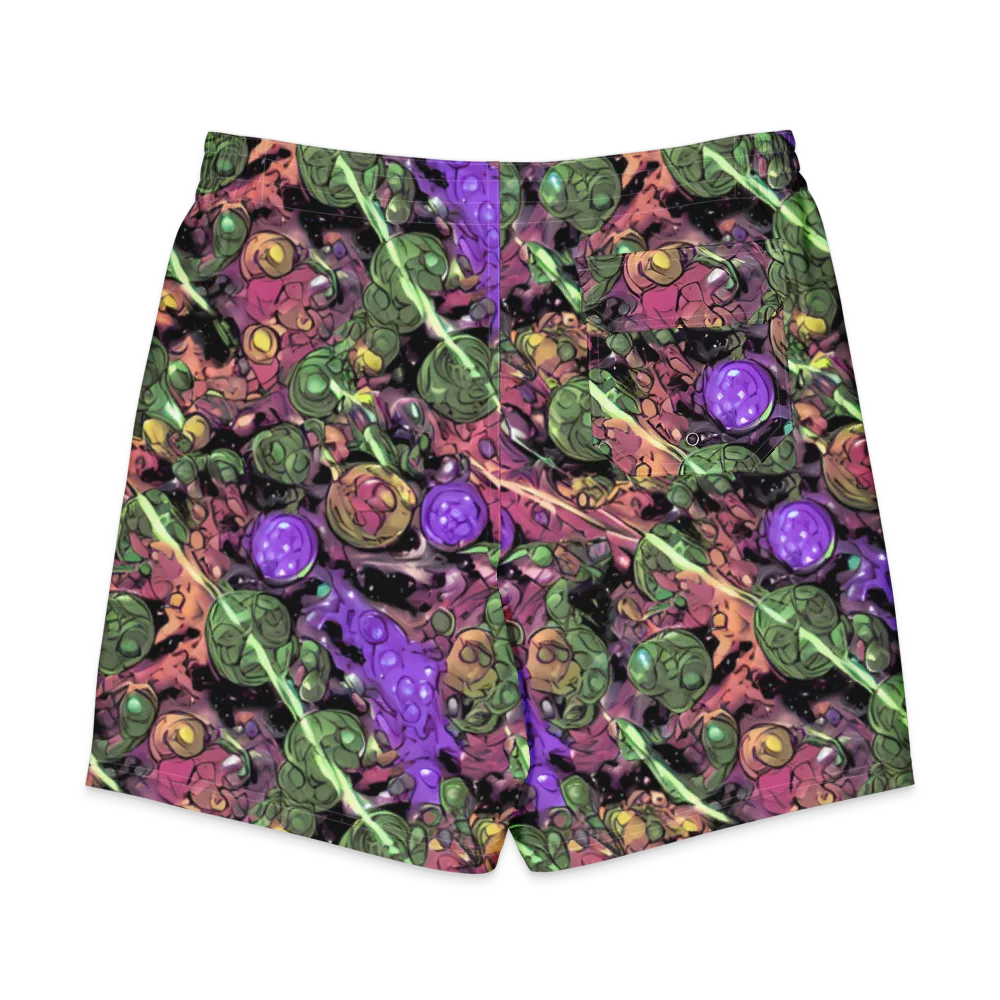 Violet Organica on Men's Board Shorts — Back
