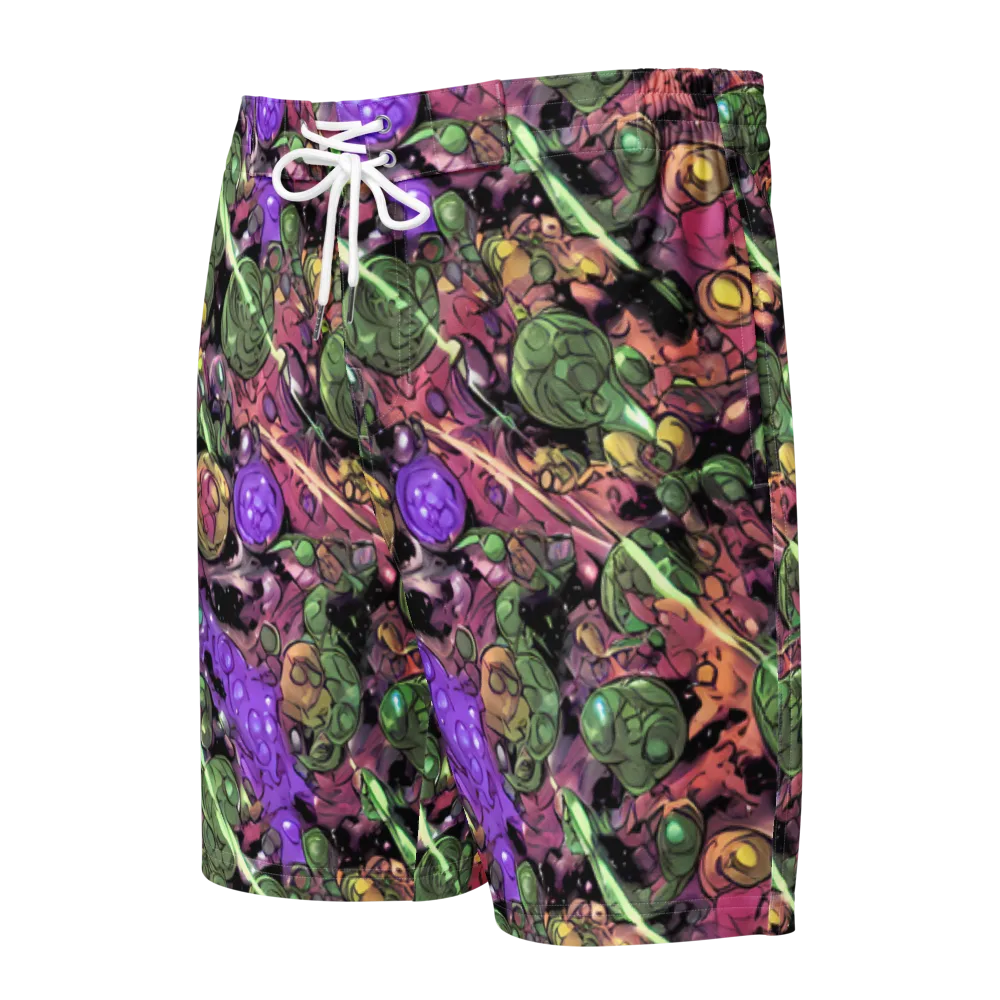 Violet Organica on Men's Board Shorts — Front