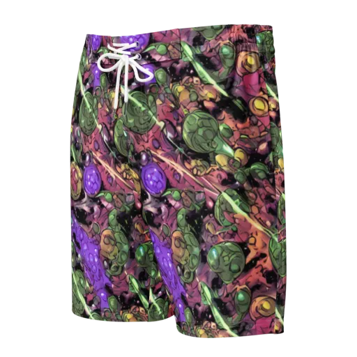 Violet Organica on a Men's Board Shorts