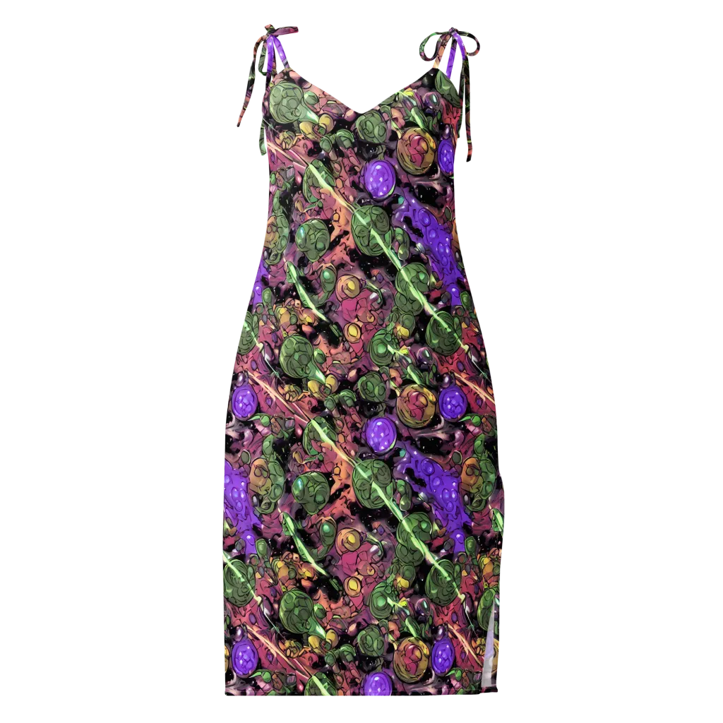 Violet Organica on Slip Dress — Front