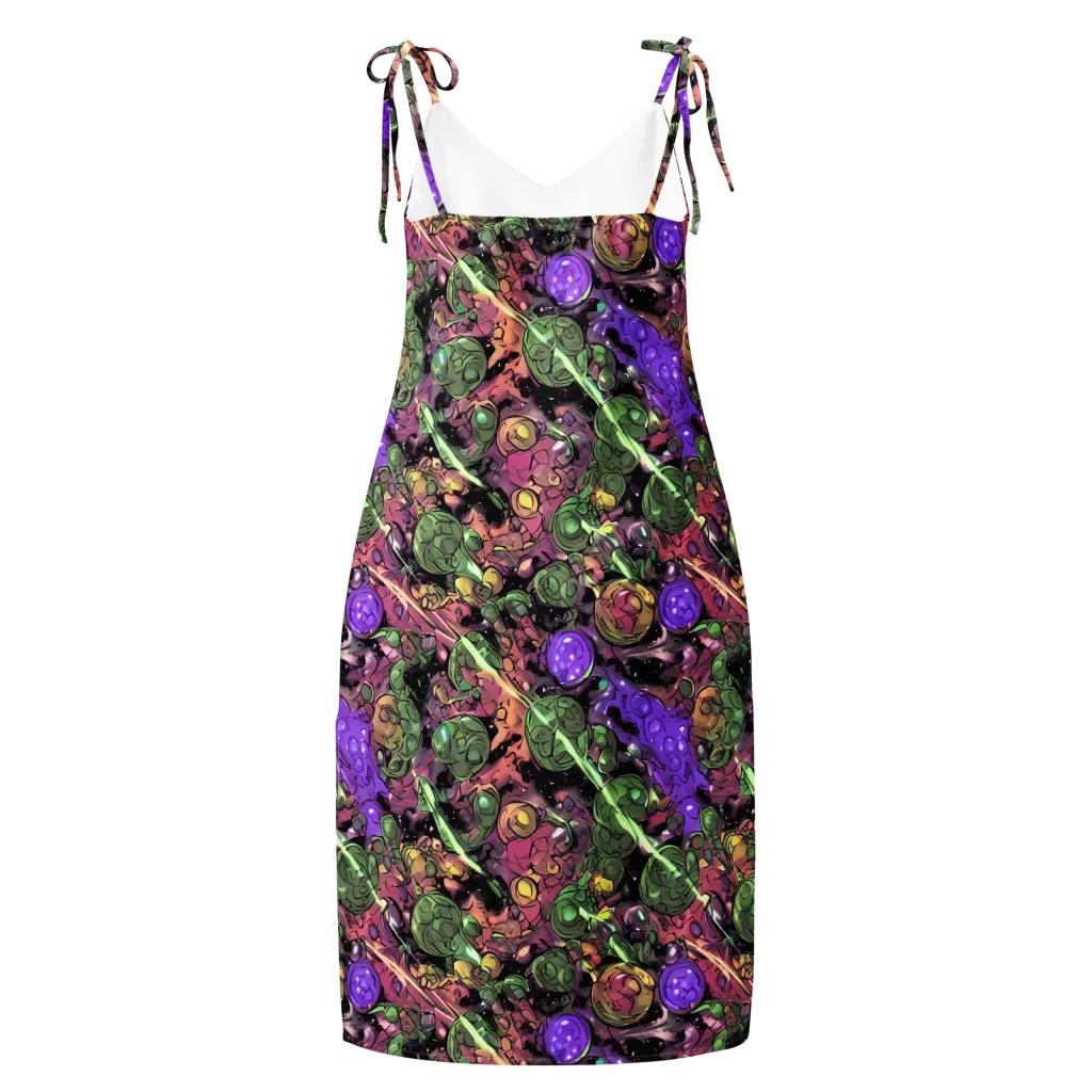 Violet Organica on Slip Dress — Back