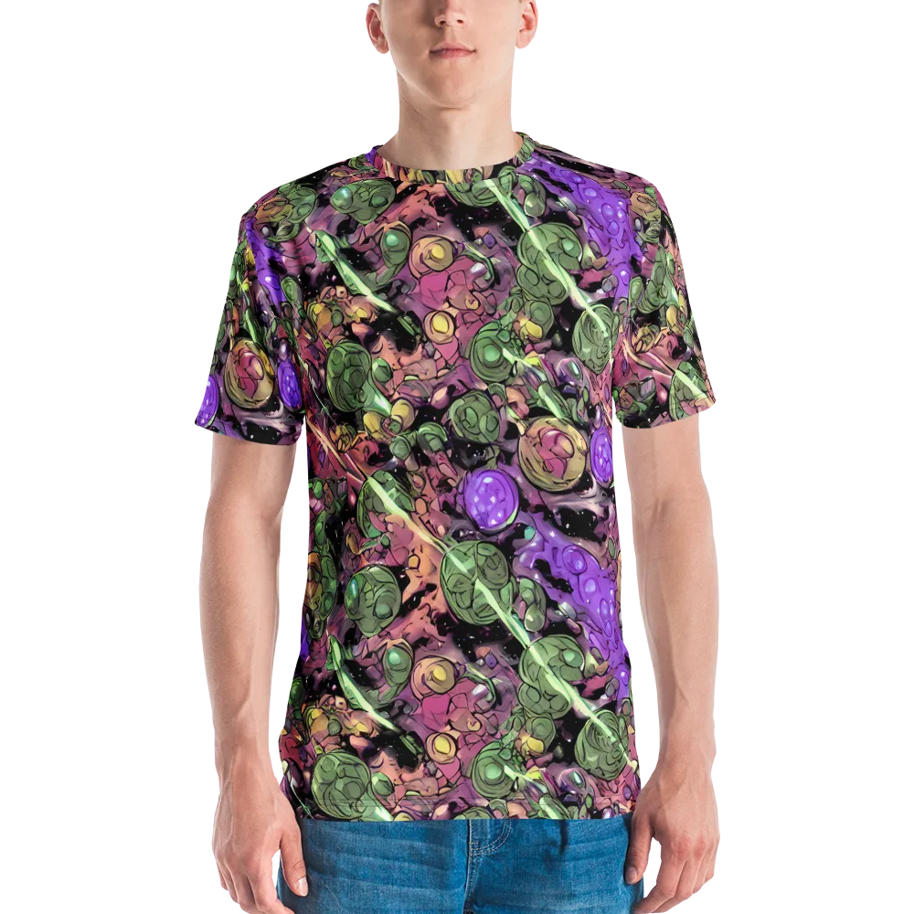Violet Organica on Men's Crew Neck T-Shirt — Front