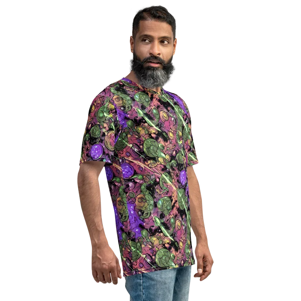 Violet Organica on Men's Crew Neck T-Shirt — Right