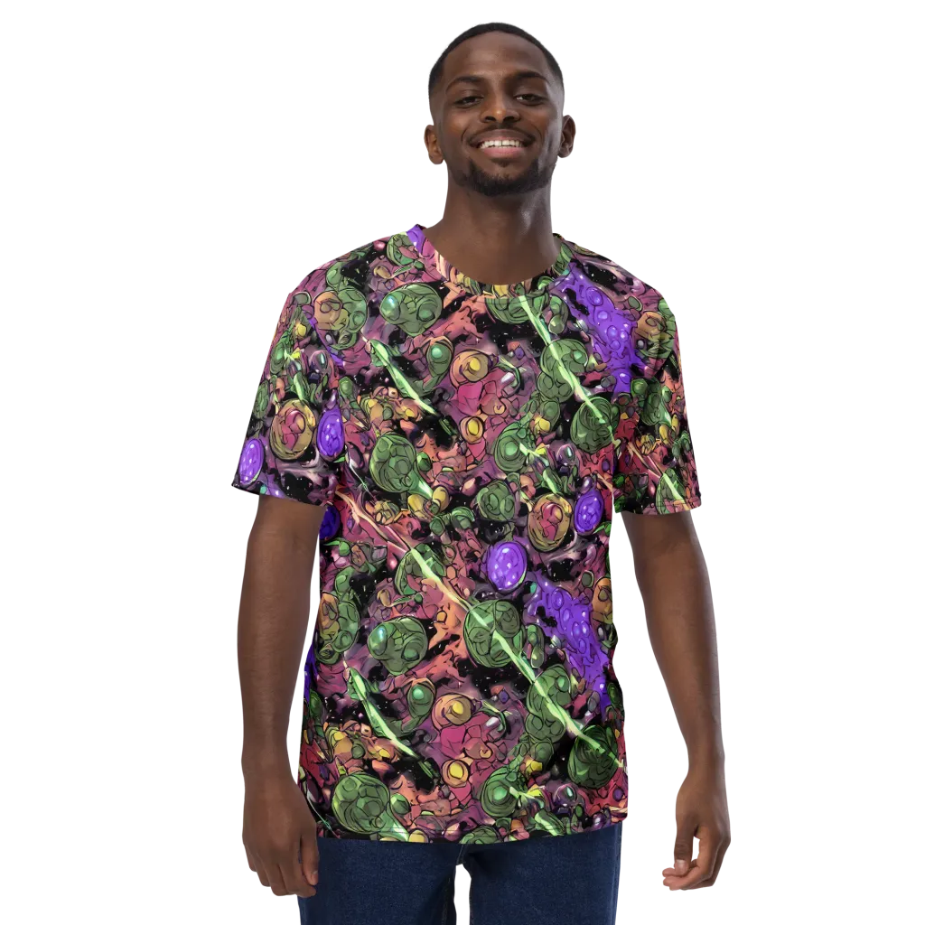 Violet Organica on Men's Crew Neck T-Shirt — Front