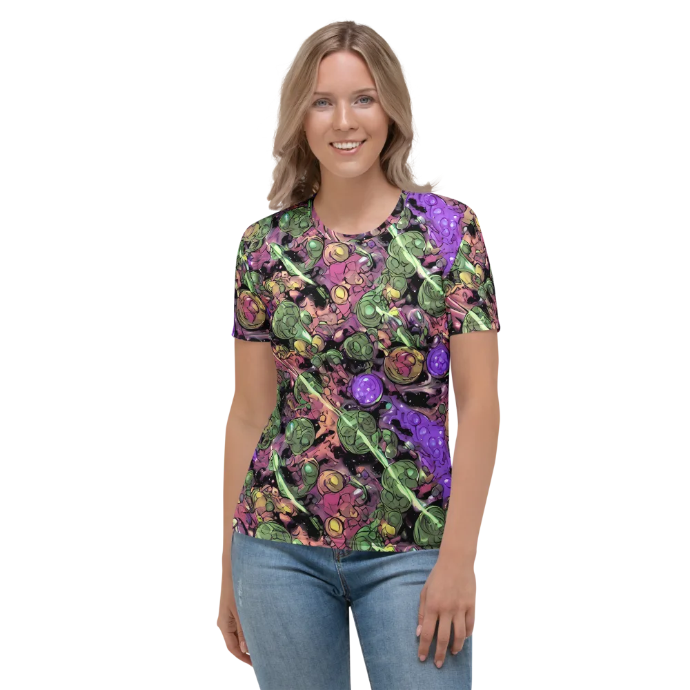 Violet Organica on Women's Crew Neck T-Shirt — Front