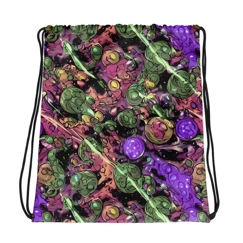 Violet Organica on Drawstring Bag — Photo
