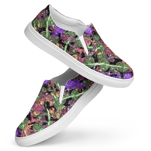 Violet Organica on a Women's Slip-On Canvas Shoes