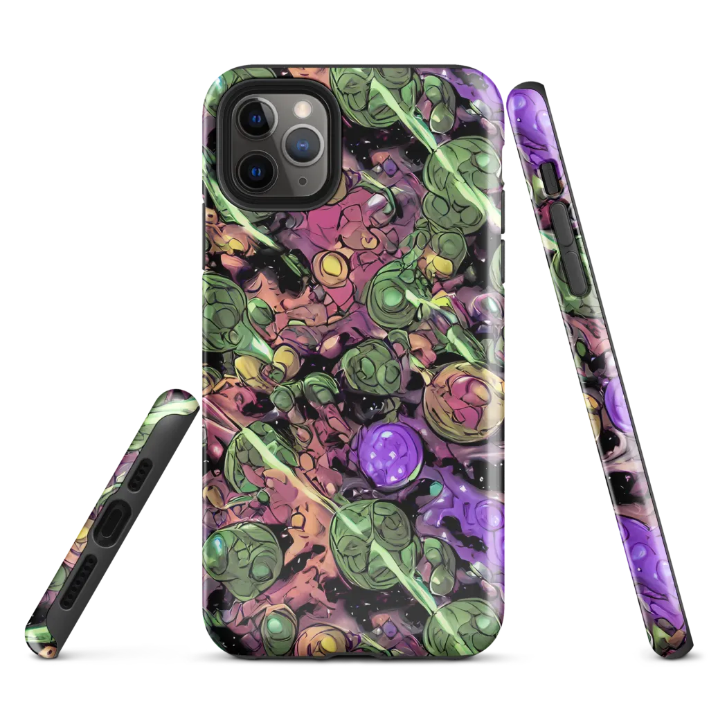 Violet Organica on Tough Case for iPhone® — Front