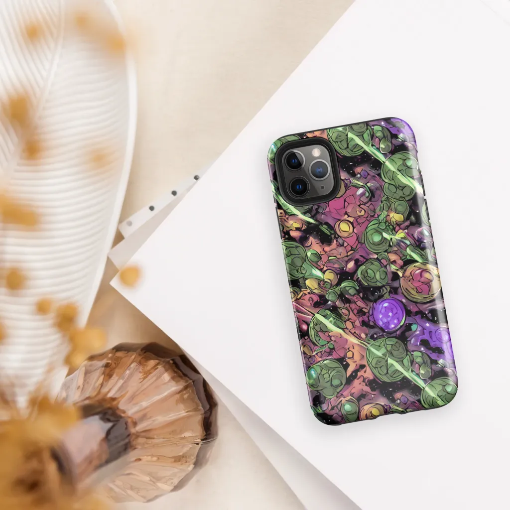 Violet Organica on Tough Case for iPhone® — Front
