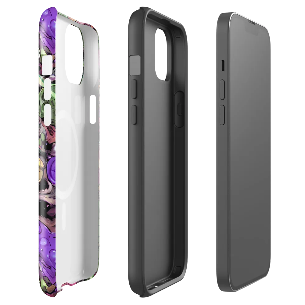Violet Organica on MagSafe Tough Case for iPhone® — Front