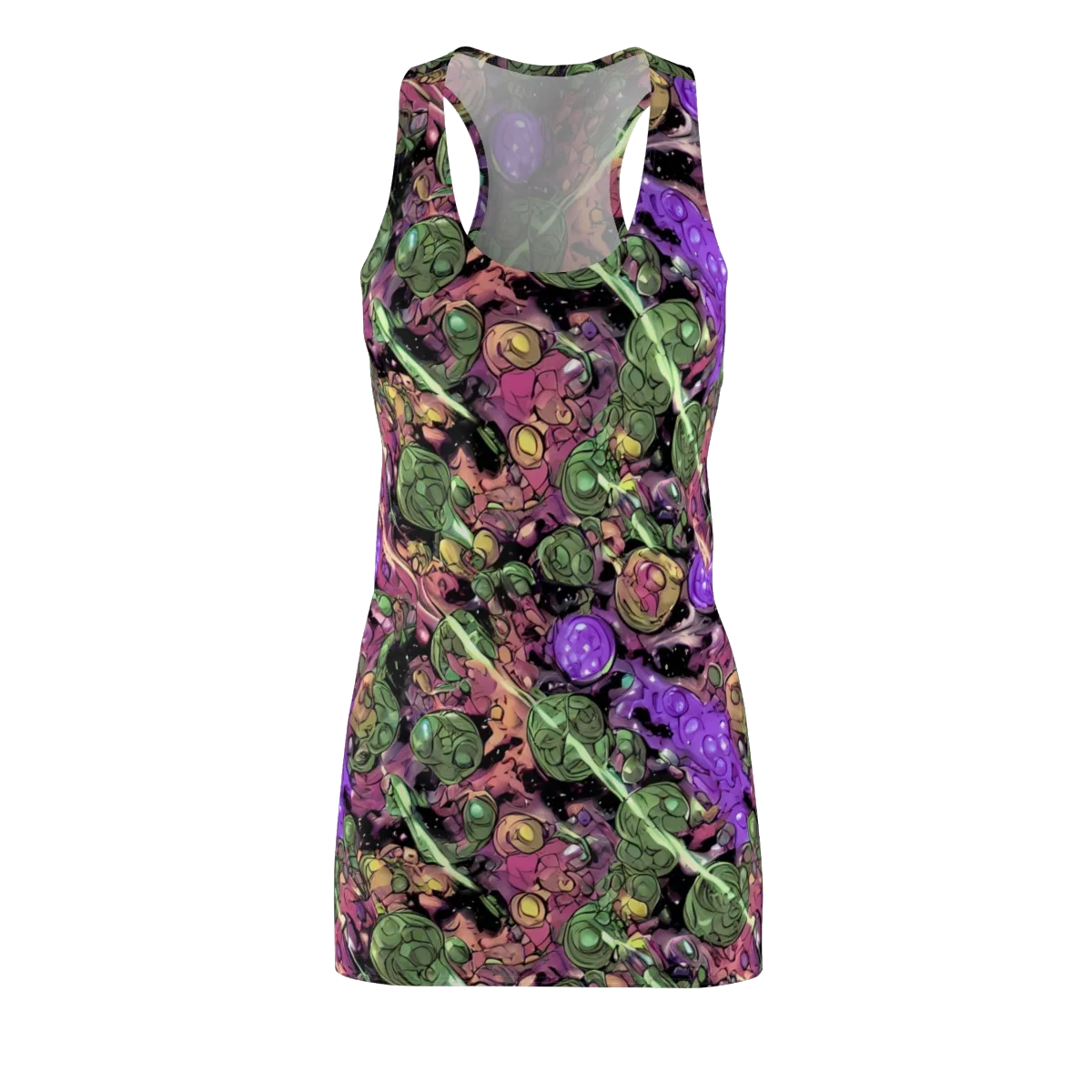 Violet Organica on Racerback Dress — Front