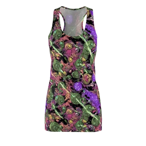 Violet Organica on a Racerback Dress