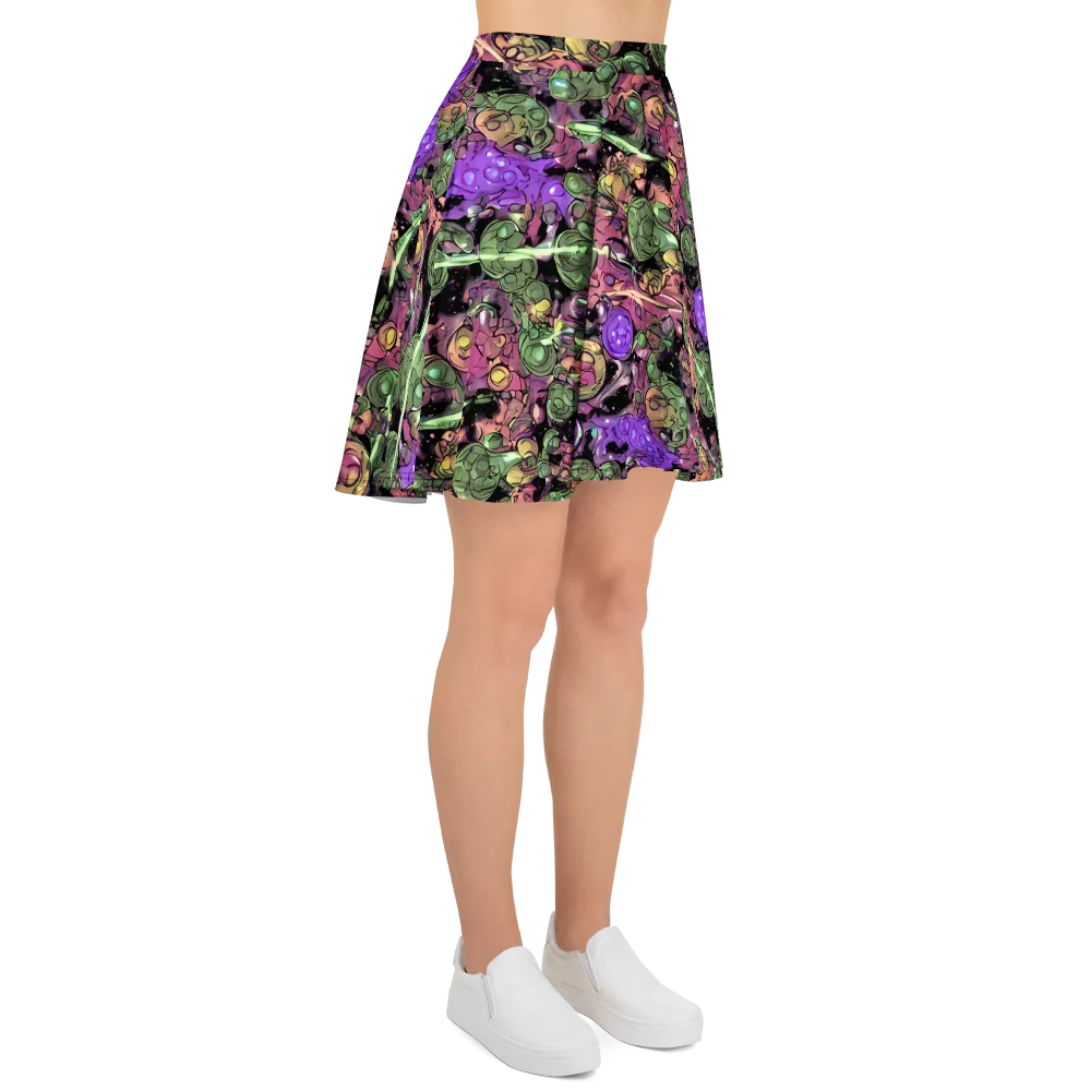 Violet Organica on Skater Skirt — Right