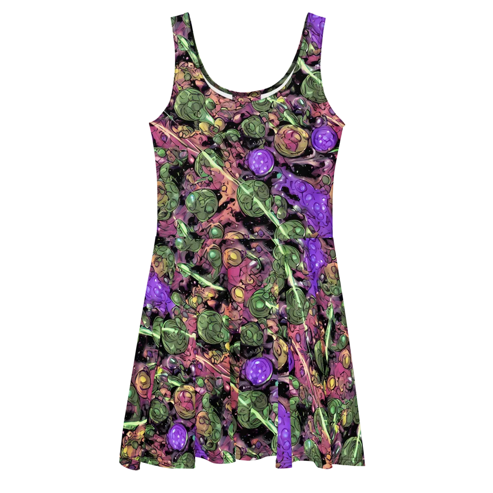 Violet Organica on Skater Dress — Front