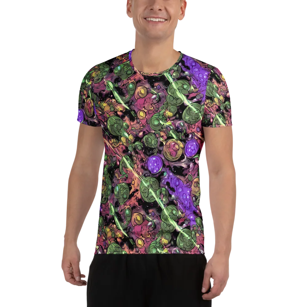 Violet Organica on Men's Athletic T-Shirt — Front