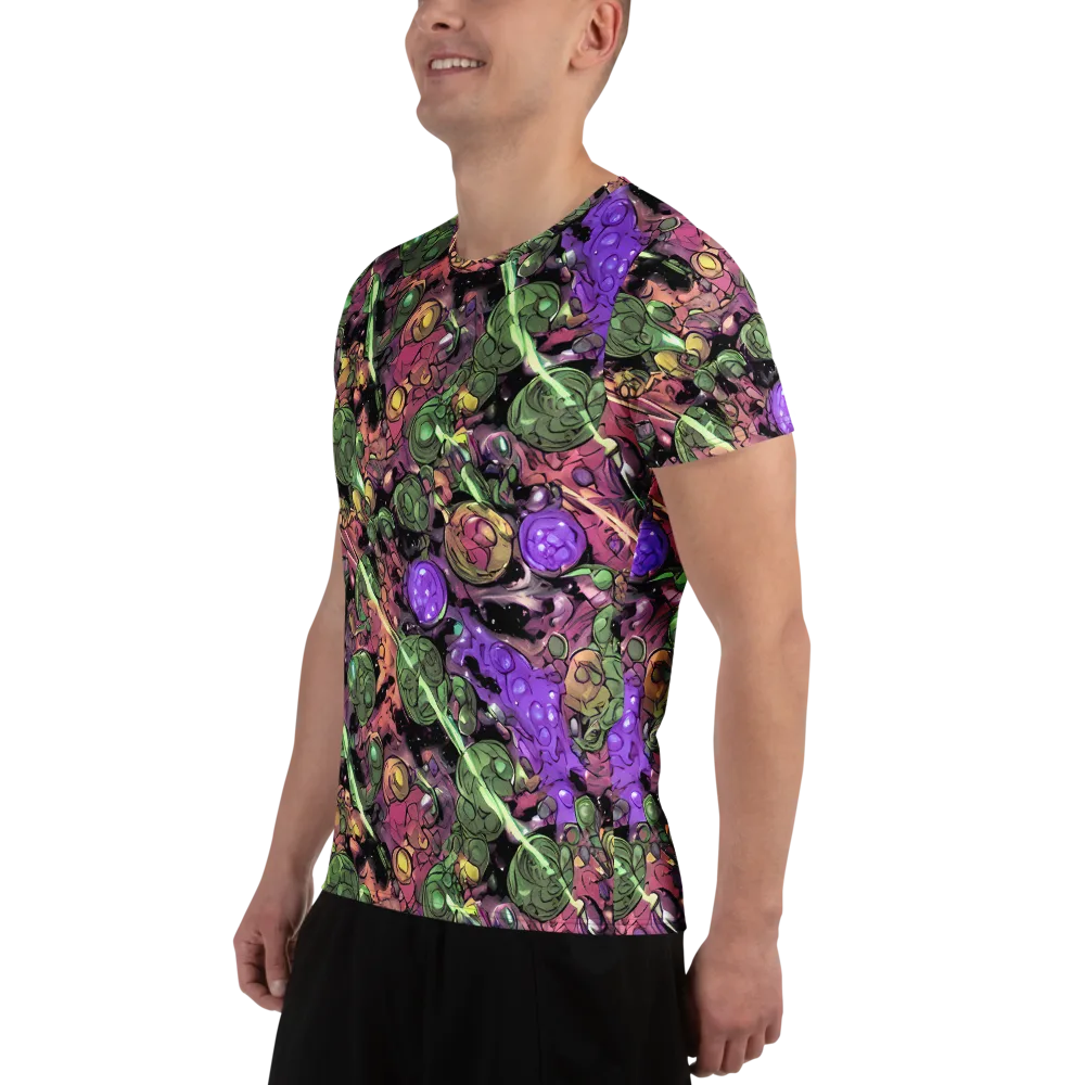 Violet Organica on Men's Athletic T-Shirt — Left