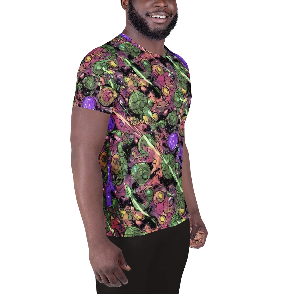 Violet Organica on Men's Athletic T-Shirt — Right