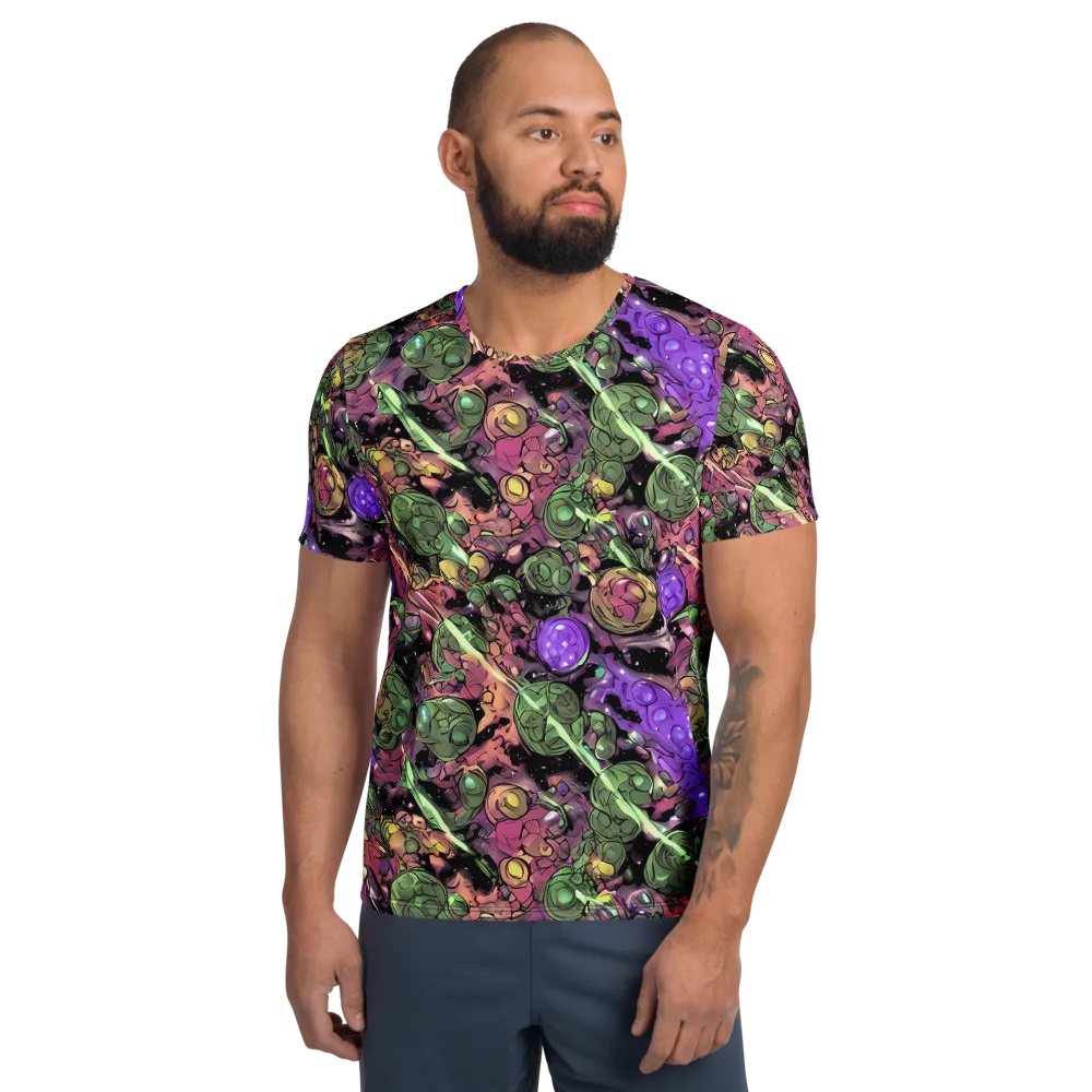 Violet Organica on Men's Athletic T-Shirt — Front