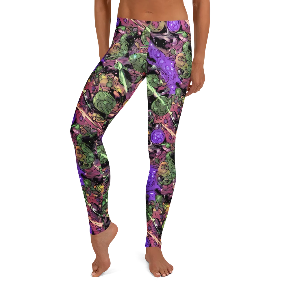 Violet Organica on Leggings — Front
