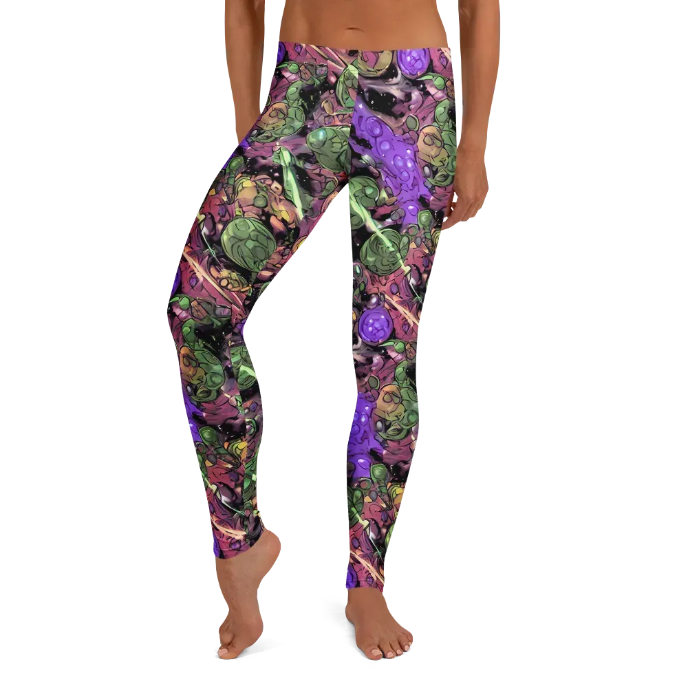 Violet Organica on Leggings — Front